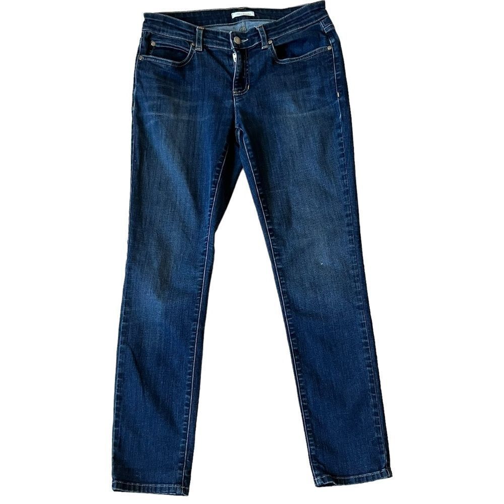 Eileen Fisher Organic Cotton Indigo Skinny Fit Jeans